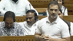 Rahul Gandhi in Lok Sabha - | Photo: Sansad TV